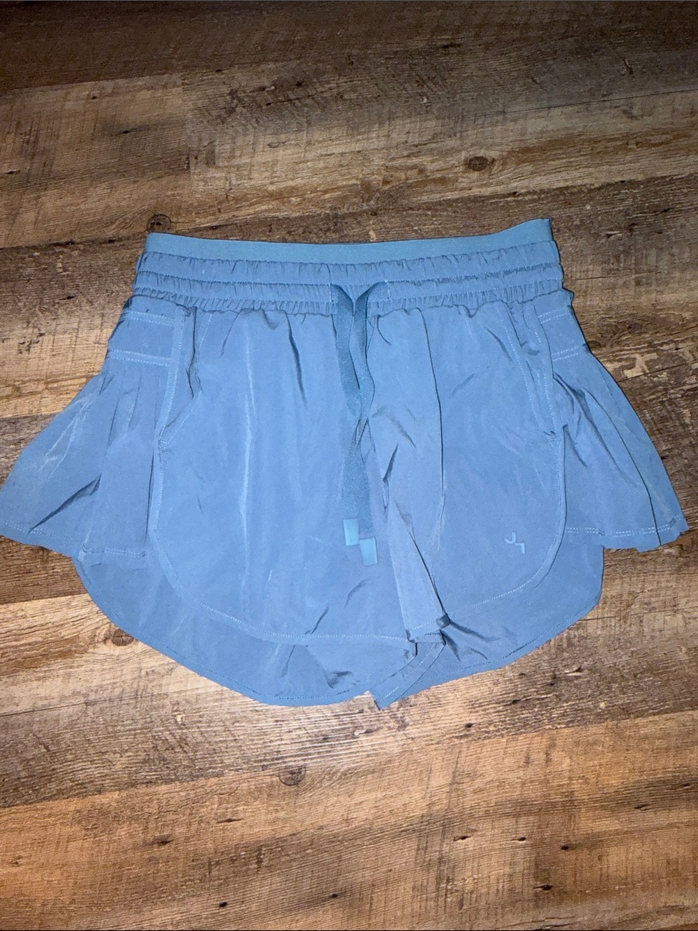 JoyLab Sky Blue Women's Athletic Shorts with Drawstring